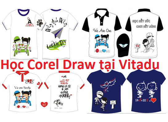 Thành quả học Corel Draw ở Quận Tân Bình thành