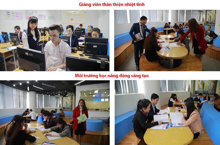 Giảng viên và học viên học Photoshop tại Tân Bình