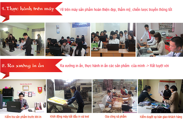 Học thiết kế đồ họa ở Nguyễn Oanh Gò Vấp, học thực hành thực tế cùng chuyên gia