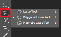 Công cụ Lasso Tool trong Photoshop CS6