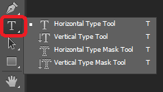 Công cụ Type tool trong Photoshop