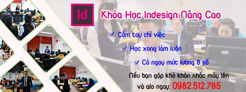 Học indesign tại phường Phú Thạnh, quận Tân Phú tphcm