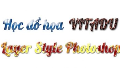 Layer style trong photoshop
